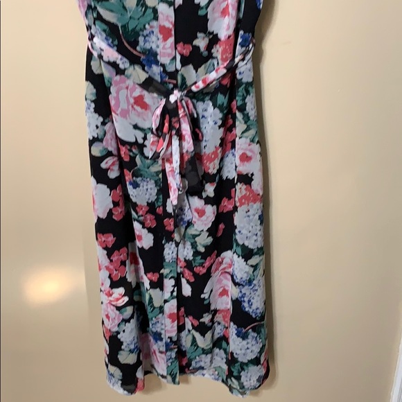 Floral Who What Wear Maxi Dress, size XS EUC - Picture 3 of 6